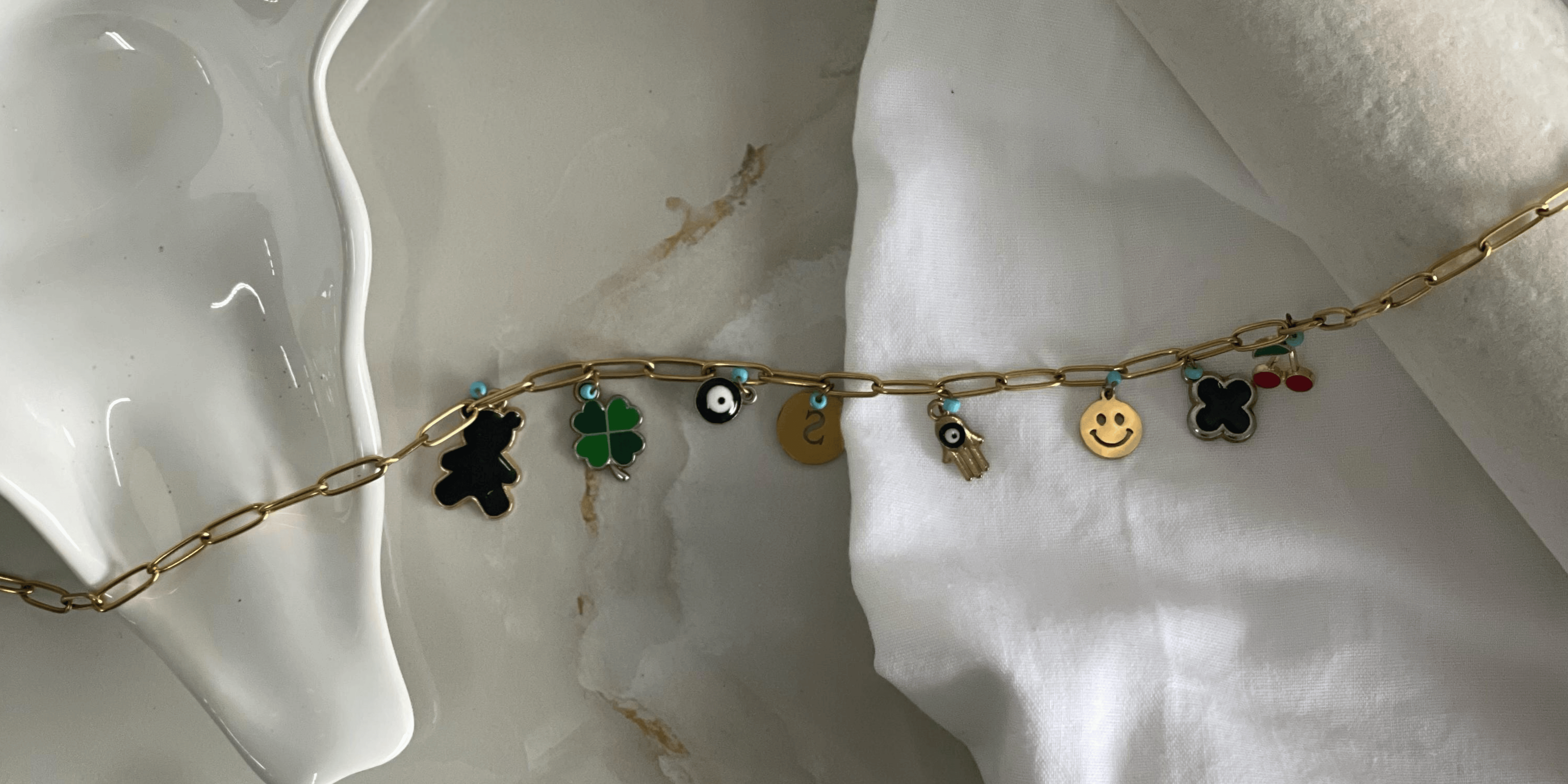 Paperclip Charm Necklaces